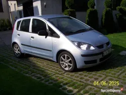 Niebieski Używany 2007 Mitsubishi Colt Hatchback | 5900 zł (Dobra cena)