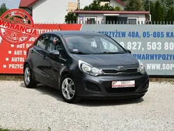 Szary (metalik) Używany 2015 Kia Rio 2 Hatchback | 25 900 zł