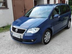 Niebieski Używany 2007 VW Touran Minivan | 22 800 zł (Drogi)