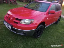 Czerwony Używany 2004 Mitsubishi Outlander SUV | 8200 zł