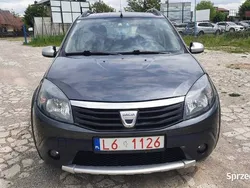 Szary Używany 2009 Dacia Sandero Stepway Hatchback | 12 500 zł (Uczciwa cena)