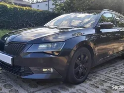 Czarny Używany 2017 Skoda Superb SportLine Kombi | 49 999 zł (Uczciwa cena)