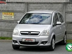 Srebrny Używany 2008 Opel Meriva Enjoy Minivan | 11 850 zł (Dobra cena)