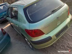 Zielony Używany 2001 Peugeot 307 Hatchback | 2900 zł