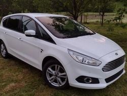 Biały Używany 2017 Ford S-MAX S Minivan | 65 700 zł (Drogi)