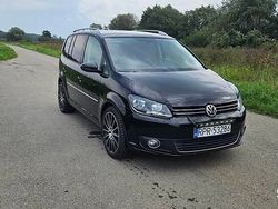 Czarny Używany 2010 VW Touran Minivan | 35 000 zł (Drogi)