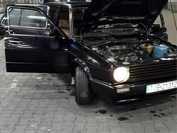 Czarny Używany 1987 VW Golf II Hatchback | 6500 zł