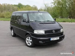 Czarny Używany 2002 VW Multivan Highline Minivan | 39 900 zł