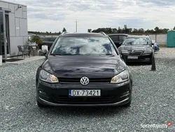 Czarny Używany 2014 VW Golf VII Highline Kombi | 37 900 zł