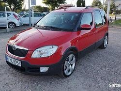 Czerwony Używany 2008 Skoda Roomster Scout Kombi | 13 900 zł