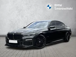 Black sapphire metallic metalizowany Używany 2020 BMW 750L Comfort Edition Sedan/Limuzyna | 349 900 zł