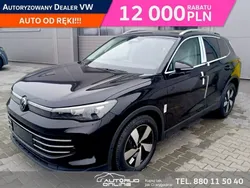 Czarny (metalik) Nowe 2025 VW Tiguan SUV | 193 870 zł (Uczciwa cena)