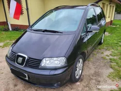 Czarny Używany 2010 Seat Alhambra Reference Minivan | 16 000 zł (Dość drogi)