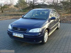 Niebieski ciemny Używany 2001 Opel Astra Hatchback | 3500 zł