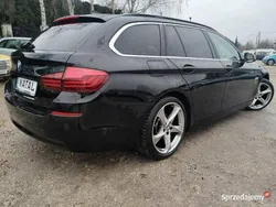 Czarny Używany 2015 BMW 520 Kombi | 42 400 zł