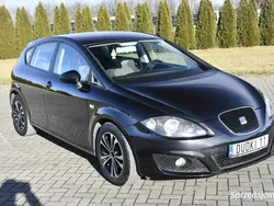 Czarny Używany 2010 Seat Leon Hatchback | 14 900 zł (Dobra cena)