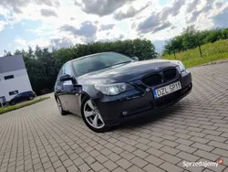 Czarny Używany 2003 BMW 520 Sedan/Limuzyna | 17 900 zł