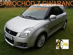 Srebrny Używany 2007 Suzuki Swift Hatchback | 14 999 zł