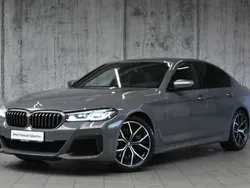 Szary bernina z bursztynowym połyskiem metalizowany Używany 2021 BMW M550 Shadowline Sedan/Limuzyna | 273 900 zł