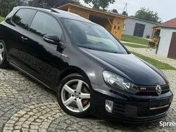 Czarny metalik Używany 2009 VW Golf VI GTI Hatchback | 35 900 zł