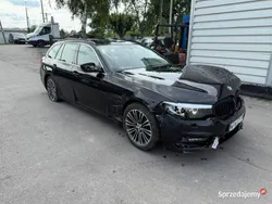 Czarny Używany 2018 BMW 518 Kombi | 32 900 zł