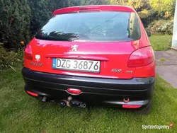 Czerwony Używany 2008 Peugeot 206 Hatchback | 5500 zł (Drogi)