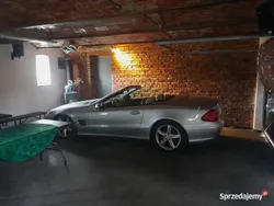 Srebrny Używany 2004 Mercedes SL500 Kabriolet | 49 000 zł