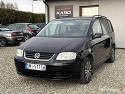 Czarny Używany 2004 VW Touran Minivan | 11 990 zł (Drogi)