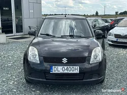 Czarny Używany 2007 Suzuki Swift Hatchback | 13 900 zł (Uczciwa cena)