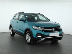 Niebieski Używany 2021 VW T-Cross SUV | 74 999 zł (Dobra cena)