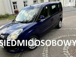 Niebieski ciemny Używany 2010 Fiat Doblò Minivan | 17 900 zł (Super Cena)
