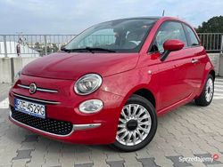 Czerwony Używany 2016 Fiat 500 Lounge Hatchback | 32 900 zł (Uczciwa cena)