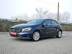 Niebieski ciemny (metalik) Używany 2017 Mercedes A180 Hatchback | 54 900 zł (Dobra cena)