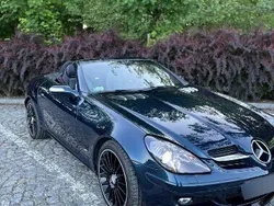 Niebieski Używany 2007 Mercedes SLK200 Kabriolet | 67 650 zł