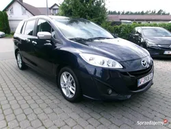 Granatowy Używany 2014 Mazda 5 Minivan | 24 900 zł