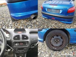 Niebieski Używany 2001 Peugeot 206 CC Kabriolet | 3999 zł (Super Cena)