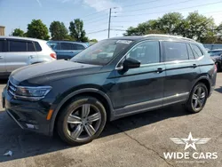 Niebieski Używany 2019 VW Tiguan SEL Premium SUV | 55 700 zł