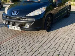 Czarny Używany 2008 Peugeot 207 CC Kabriolet | 12 900 zł