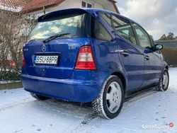 Niebieski Używany 2000 Mercedes A170 Sedan/Limuzyna | 3400 zł (Uczciwa cena)