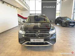 Czarny Używany 2021 VW Tiguan Allspace Elegance SUV | 129 900 zł (Uczciwa cena)