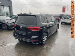 Czarny Używany 2019 VW Touran R-line Minivan | 39 900 zł