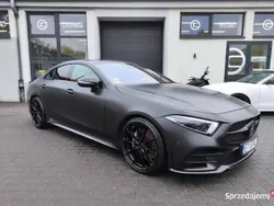 Czarny Używany 2018 Mercedes CLS400 Sedan/Limuzyna | 230 000 zł