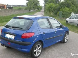 Niebieski Używany 2000 Peugeot 206 Hatchback | 3300 zł (Uczciwa cena)