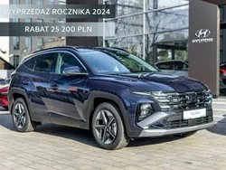 Niebieski ciemny (metalik) Nowe 2024 Hyundai Tucson SUV | 154 800 zł (Dobra cena)