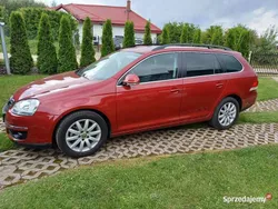Bordowy Używany 2007 VW Golf V Kombi | 23 900 zł