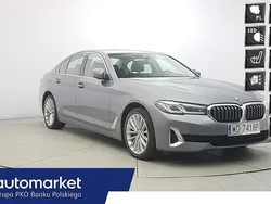Srebrny Używany 2021 BMW 520 Luxury Line Sedan/Limuzyna | 149 850 zł (Dość drogi)