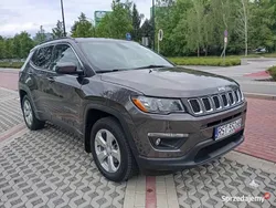 Szary Używany 2018 Jeep Compass SUV | 68 900 zł (Uczciwa cena)