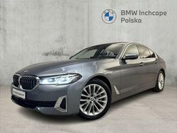 Szary bluestone metalizowany Używany 2022 BMW 530 Luxury Line Sedan/Limuzyna | 209 900 zł (Uczciwa cena)