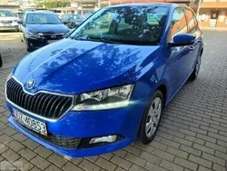 Niebieski Używany 2021 Skoda Fabia Monte Carlo Sedan/Limuzyna | 43 500 zł (Uczciwa cena)