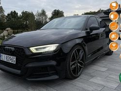 Czarny Używany 2018 Audi S3 Sedan/Limuzyna | 124 997 zł